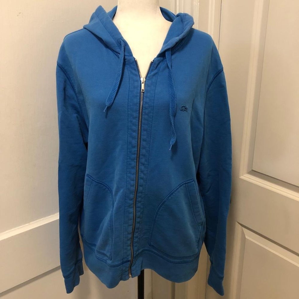Lacoste Zip Hoodie Size XL